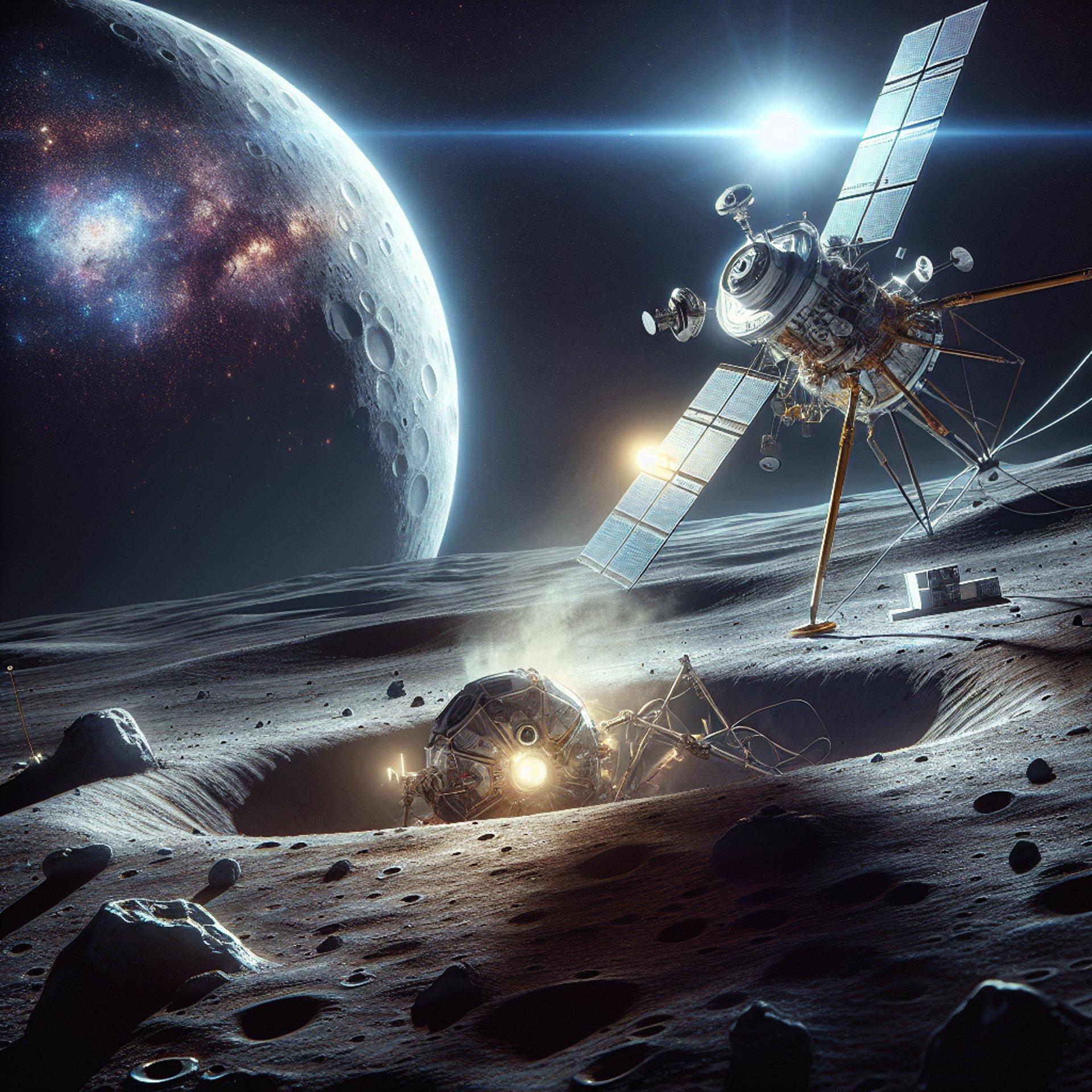 Banner for NASA's LRO Snaps Site of Japanese Lander's Lunar Crash