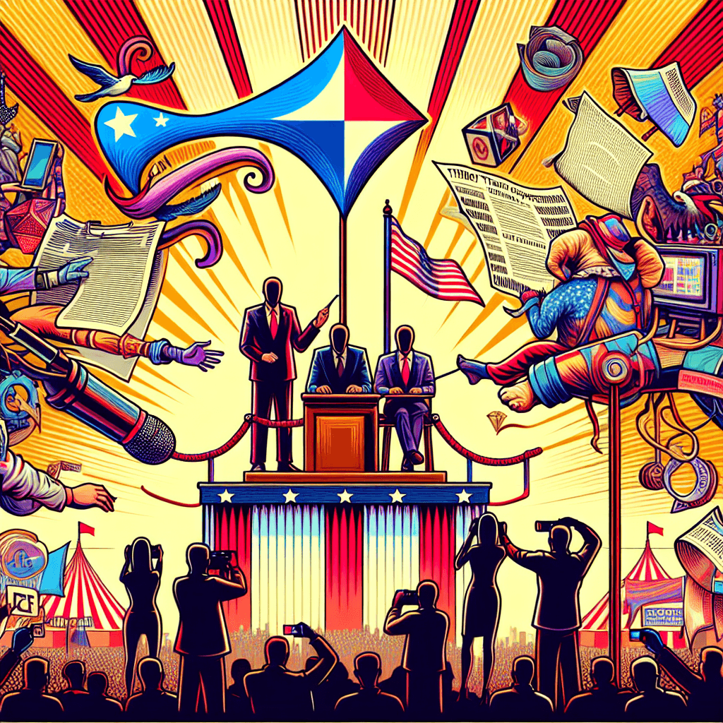 Banner for Elon Musk and Donald Trump's Third Party Spectacle: A Political Circus in the Making