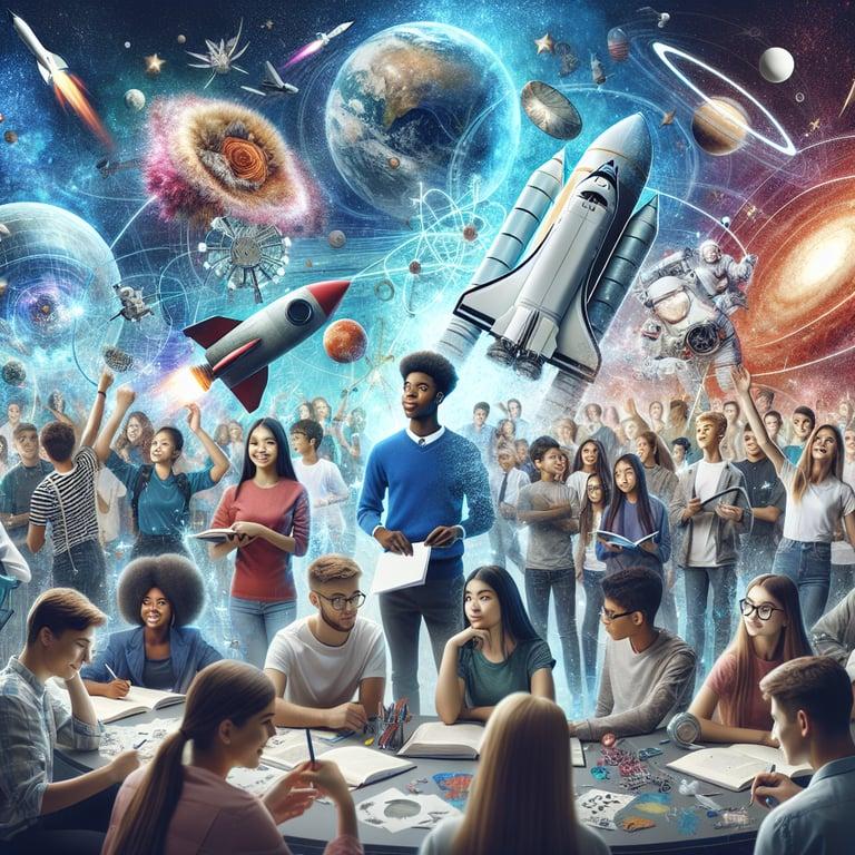 Banner for NASA's Exciting High School Program Line-Up for 2025: Your Gateway to the Stars!