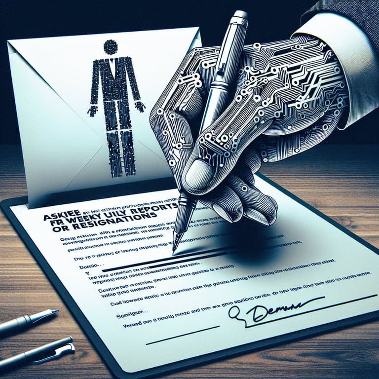 Elon Musk's Bold Move: Weekly Reports or Resignations for Federal Workers!