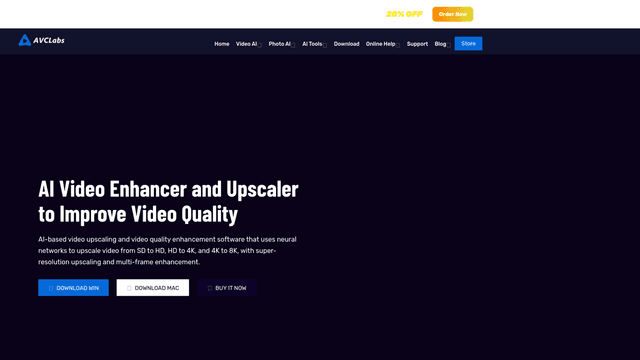 Thumbnail image for AVCLabs Video Enhancer