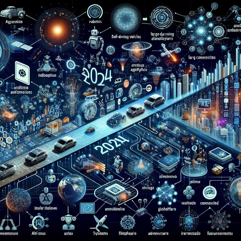 Banner for 2024: A Year of AI Milestones and Future Prospects!