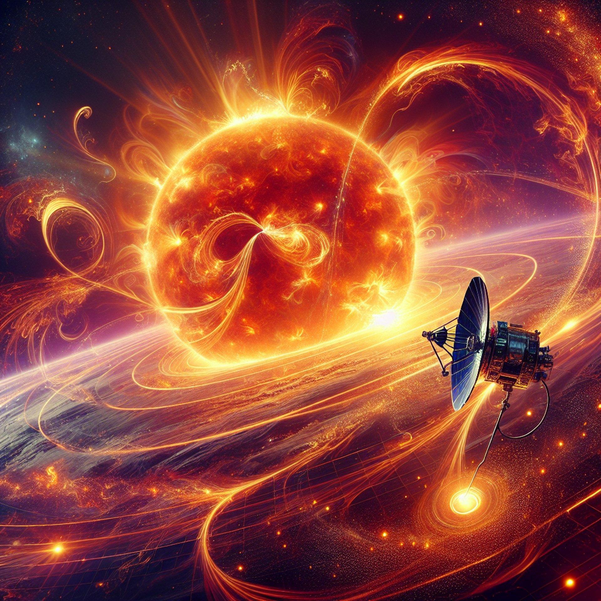 Banner for NASA's Parker Probe Dives into Solar Atmosphere, Unraveling the Sun's Fiery Secret