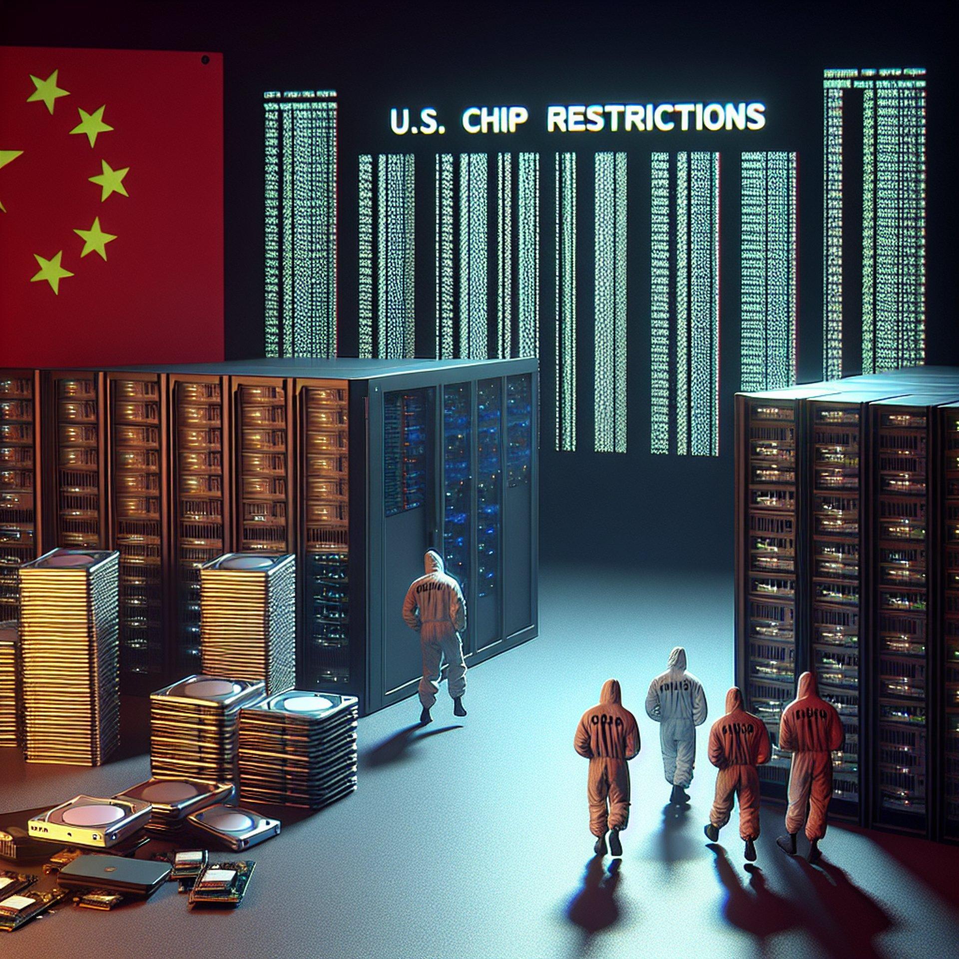 Banner for Chinese AI Outfits Use Smuggled Hard Drives to Circumvent U.S. Chip Restrictions