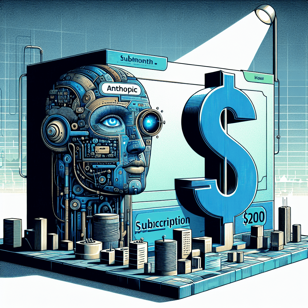 Anthropic Unveils $200/Month Claude Subscription: What's Behind the Price Tag?