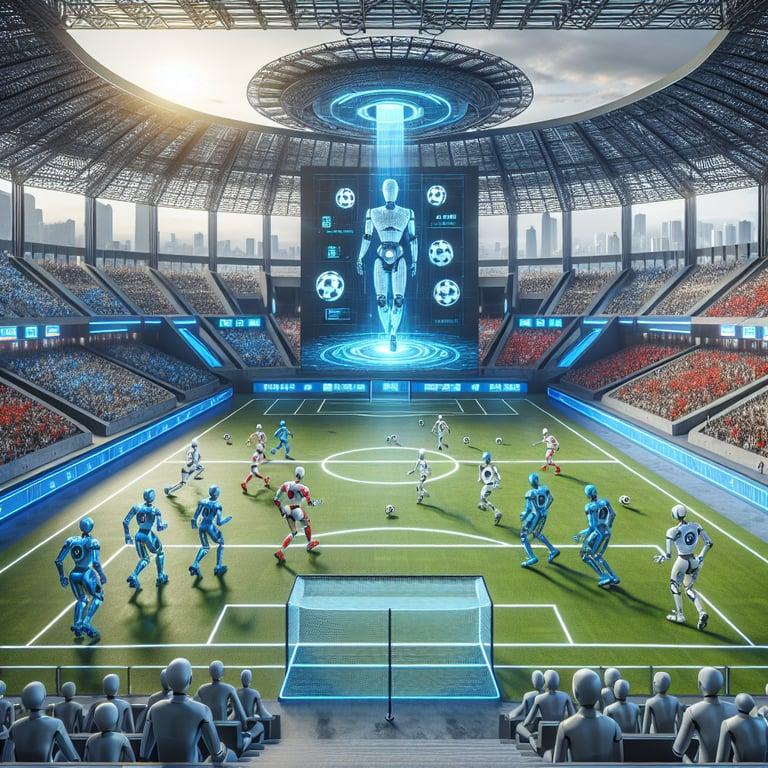 Banner for China Kicks Off the Future: First Fully Autonomous AI Robot Football Match
