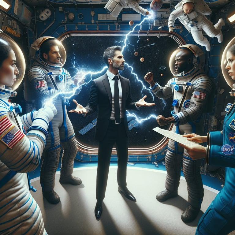 Banner for Elon Musk in Turbulent Tussle with Astronauts Over ISS Drama: Are We Looking at a Space Hissy Fit?