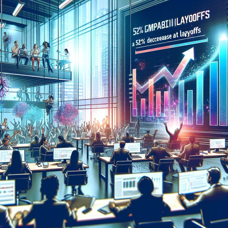 Layoffs Plummet in Indian Startups by 52% in 2025