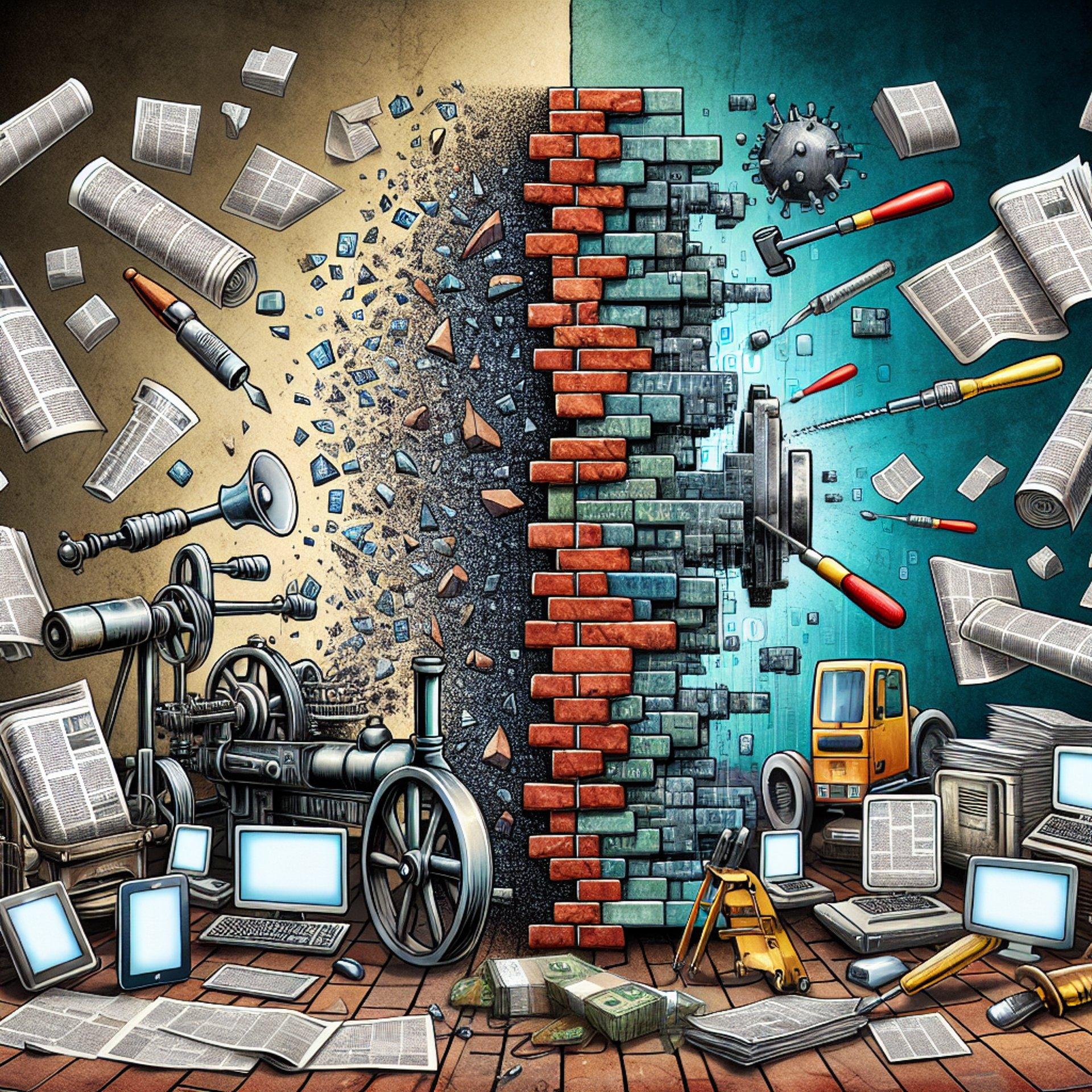 Banner for Breaking Down the Paywall: New Tech and Trends in Digital Journalism