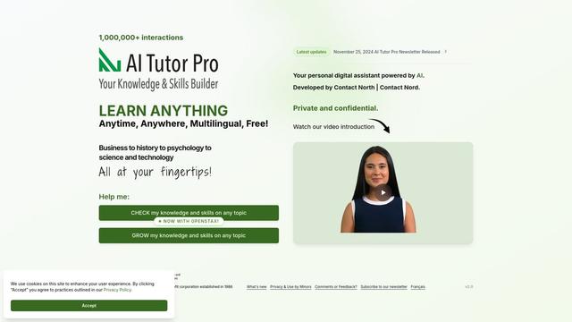 Thumbnail image for AI Tutor Pro