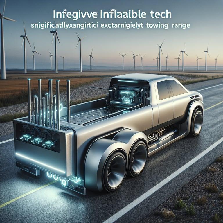 Banner for Inflatable Innovation: Tesla's New Tech Boosts Cybertruck's Towing Range