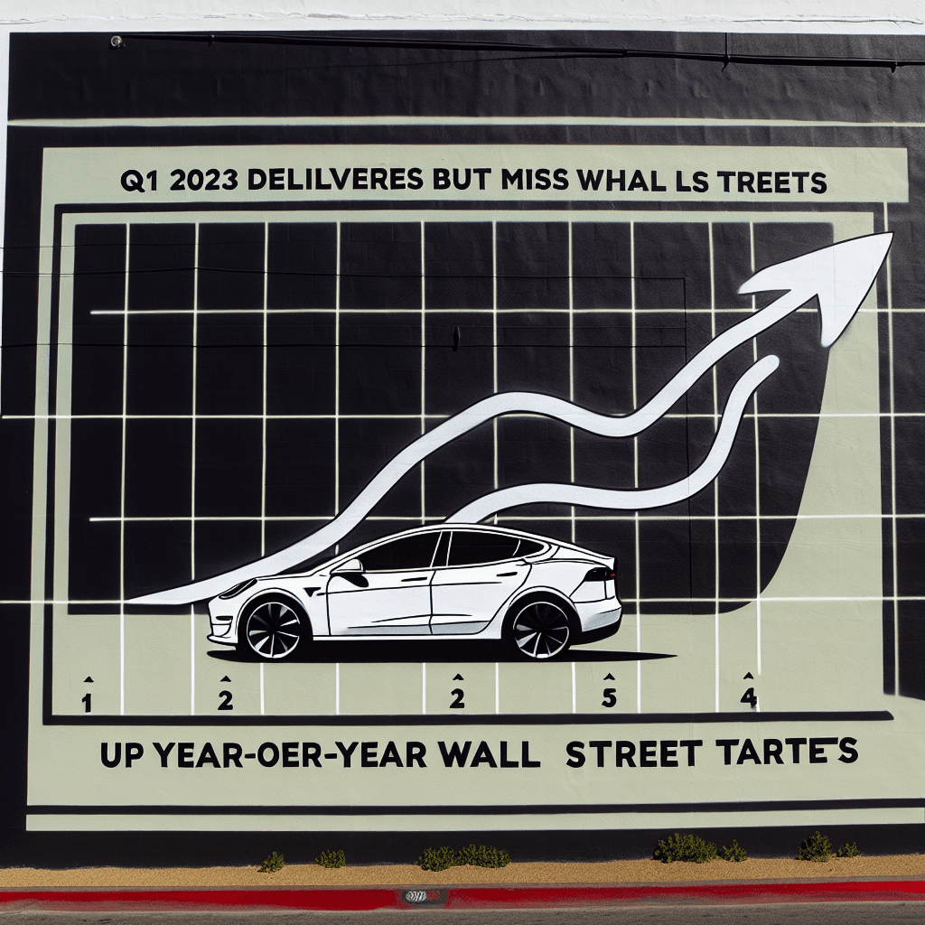 Tesla's Q1 2023 Deliveries: Up Year-Over-Year But Miss Wall Street Targets