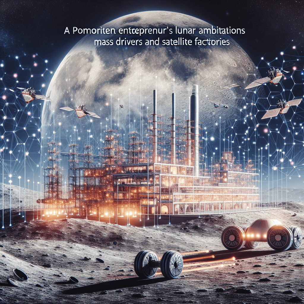 Elon Musk’s Moonbound AI Ambitions: Mass Drivers and Satellite Factories!