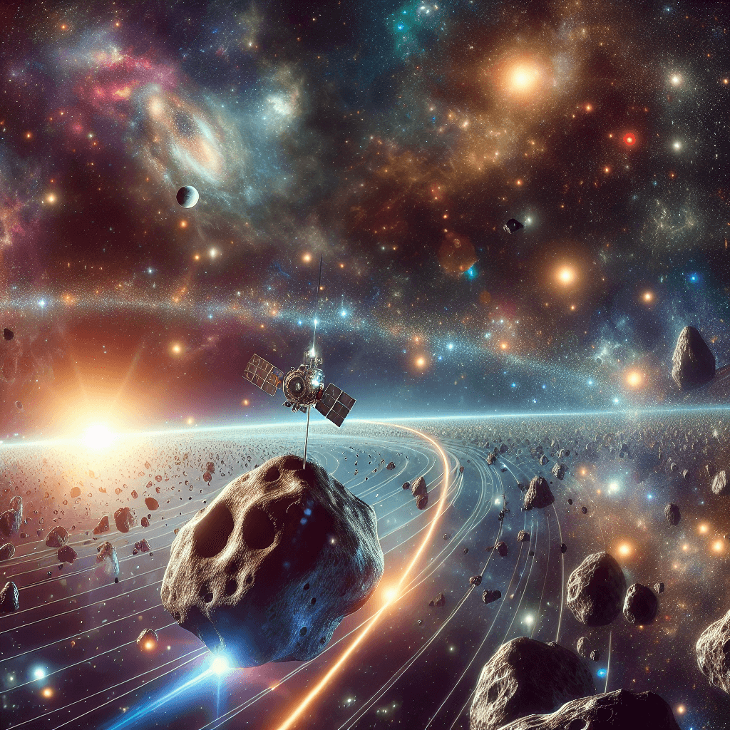 NASA's Lucy Mission Captures Full View of Main Belt Asteroid Donaldjohanson