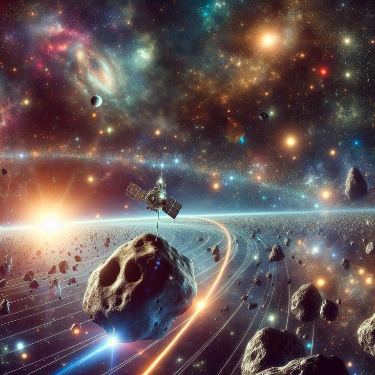 Banner for NASA's Lucy Mission Captures Full View of Main Belt Asteroid Donaldjohanson
