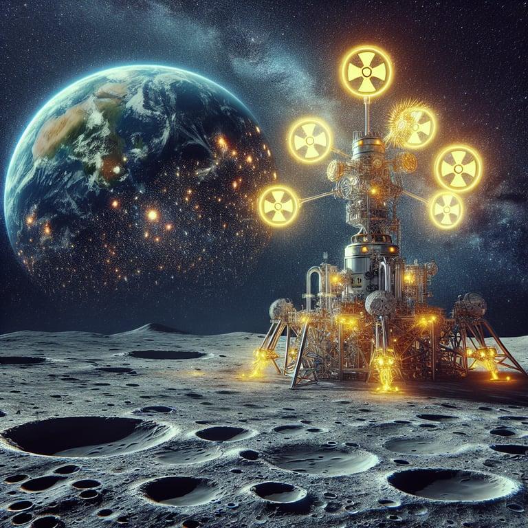 Banner for NASA's Nuclear Ambitions: Powering Lunar Nights with Kilopower