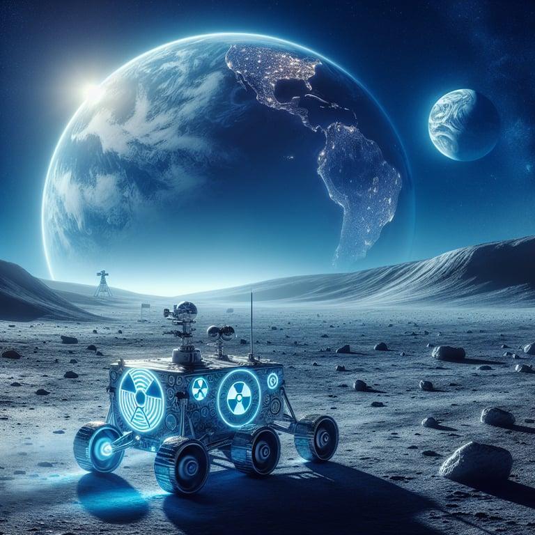 Banner for NASA Races to Plant Nuclear Power on the Moon by 2030!