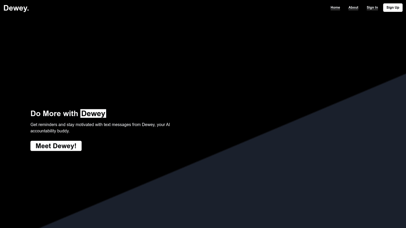 Dewey screenshot