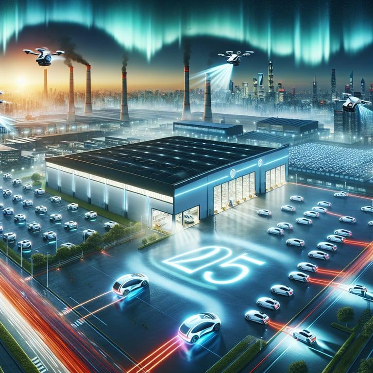 Banner for Tesla's Shanghai Megafactory is Charging Towards Completion by 2025, Ready to Power Up the Future