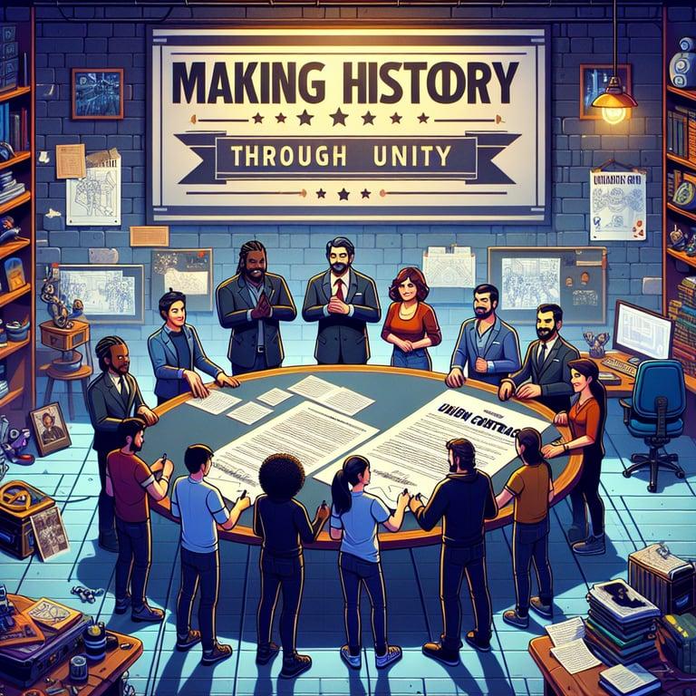Banner for Blizzard's SFD Team Makes History with Unionization!