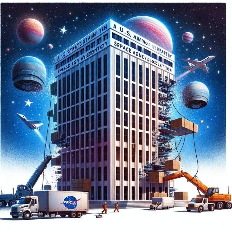 Banner for Ohio Shoots for the Stars: NASA HQ Move from D.C. Gains Momentum
