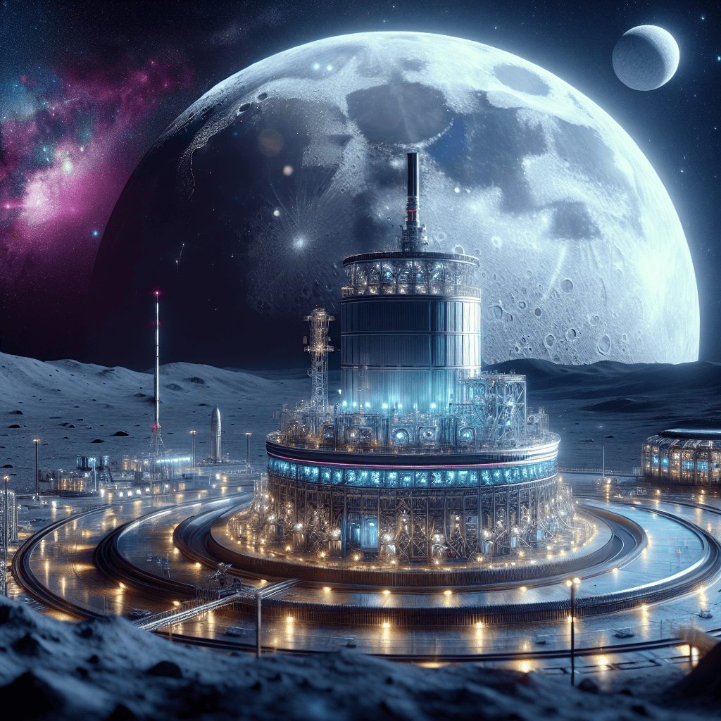 Banner for NASA's Bold Move: Building a Nuclear Reactor on the Moon by 2030!