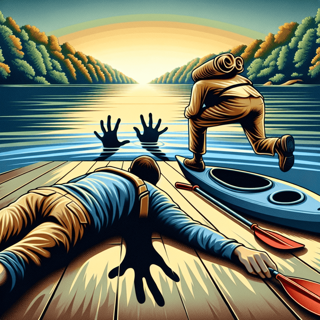 Wisconsin Kayaker's Grand Escape: From Faking Death to Surrender
