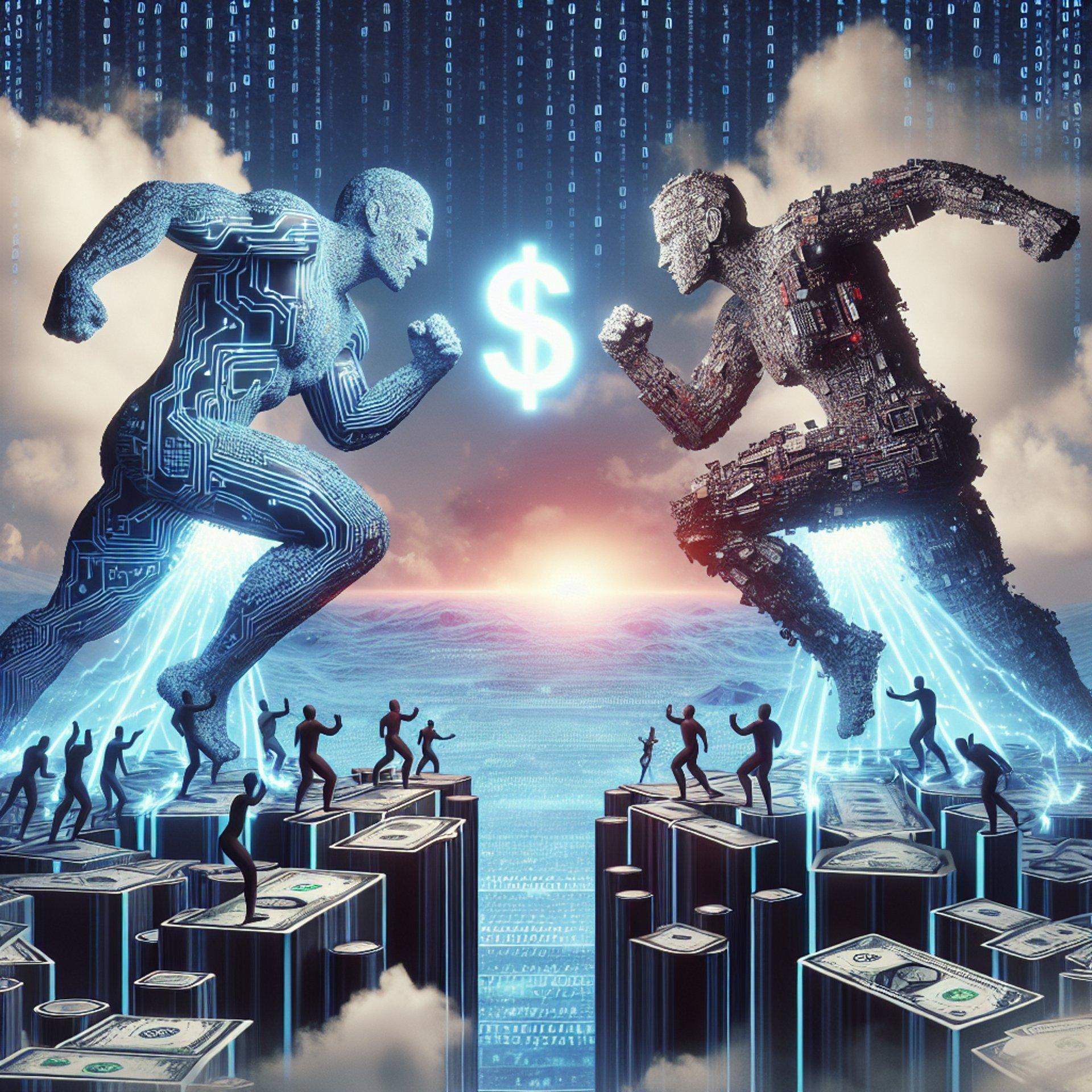 Banner for Tech Titans Clash for AI Crown: Billions Spent, Barbs Thrown!