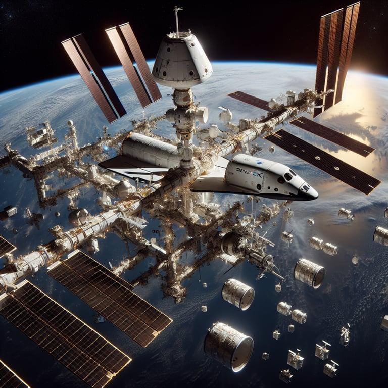 Banner for SpaceX Dragon Makes Historic Docking with ISS, Delivering Critical Science Cargo