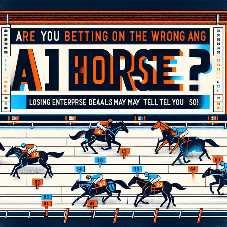 Banner for Are You Betting on the Wrong AI Horse? Losing Enterprise Deals May Tell You So!