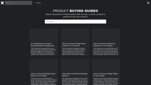 Thumbnail image for Product Buying Guides