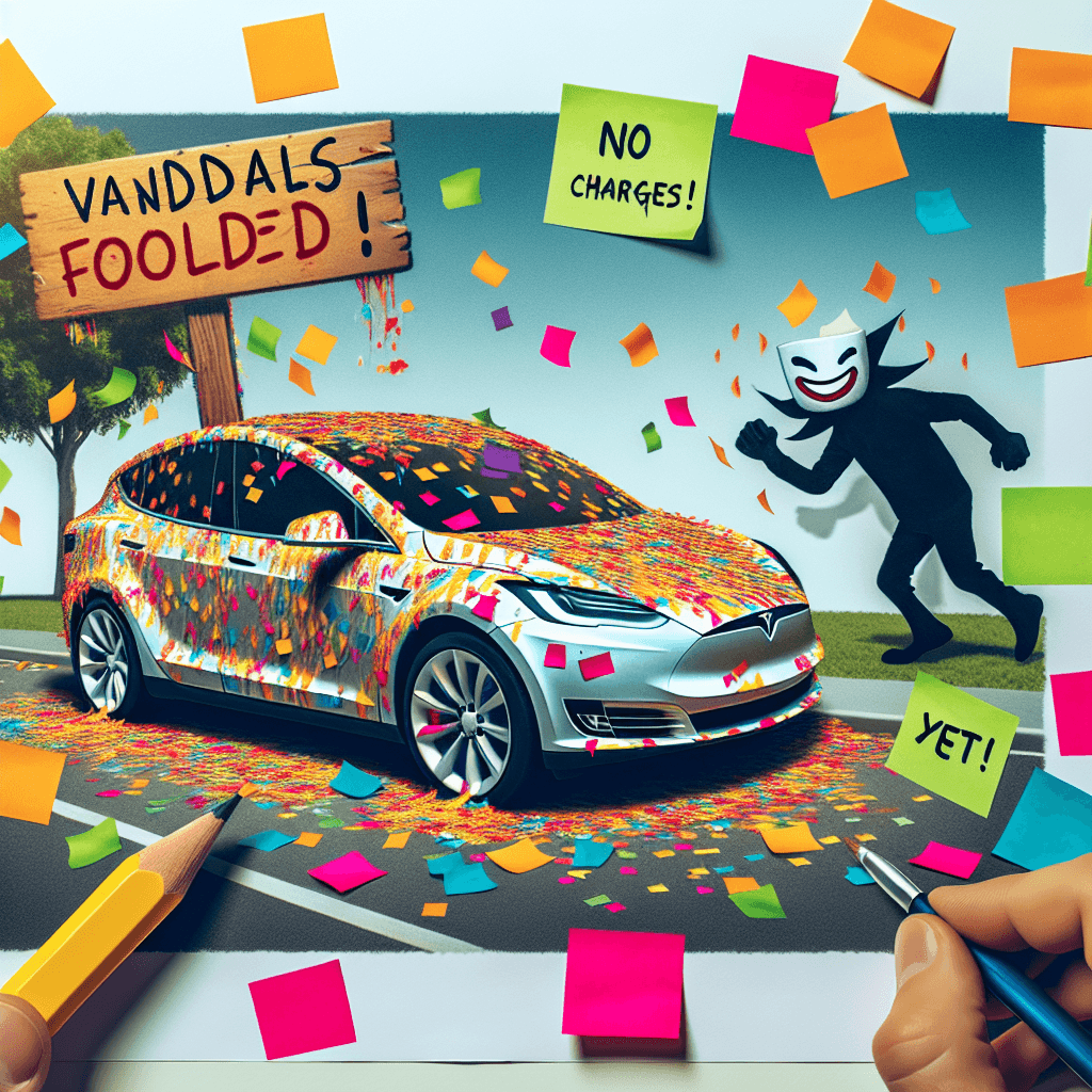 Banner for Teslas Targeted: Vandals Fooled, No Charges...Yet!