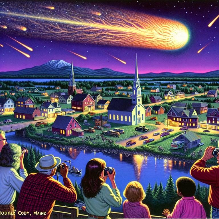 Banner for Meteorite Mania: A Celestial Visitor Lands in Codyville, Maine!