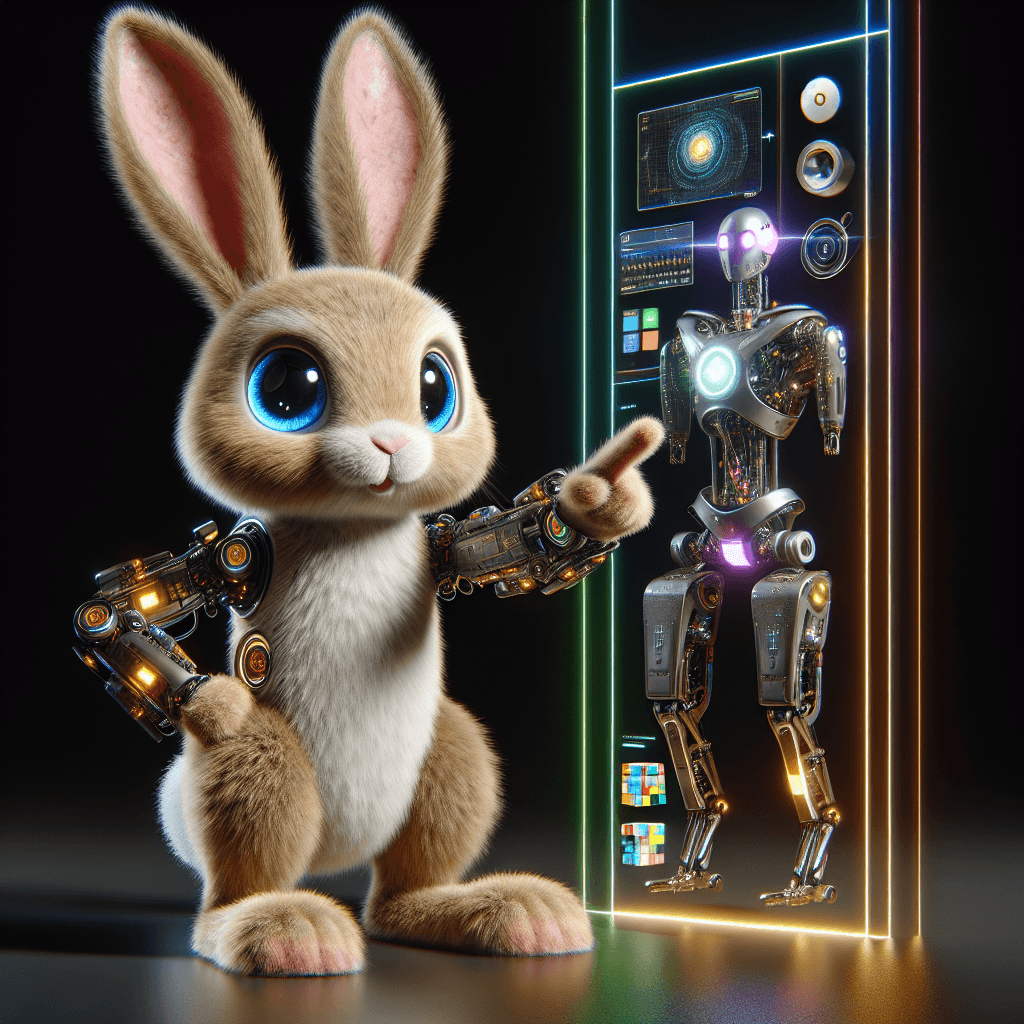 Banner for Rabbit Unveils a Tech-Savvy Android Agent with Eye-Catching New Capabilities!