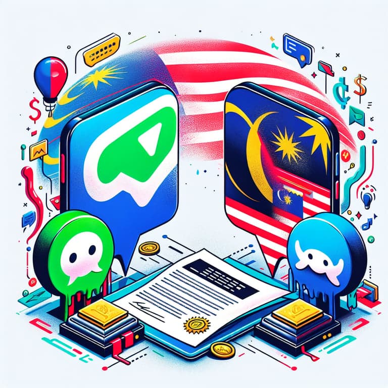 Telegram and WeChat Aim for Malaysia: Ready for License Acquisition!