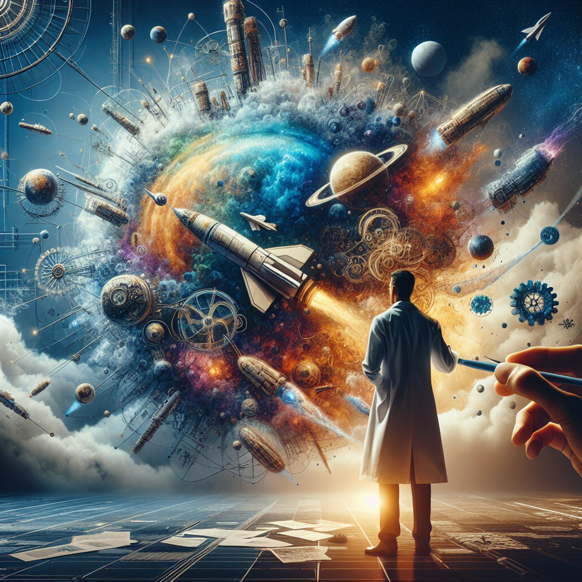 Banner for NASA's NIAC Program: Transforming Sci-Fi into Reality