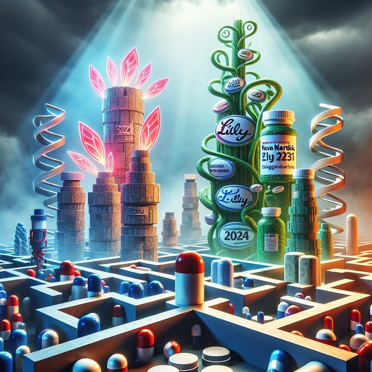 Banner for Eli Lilly Set to Top Big Pharma in 2024, While Novo Nordisk Faces Challenges Despite Obesity Drug Presence