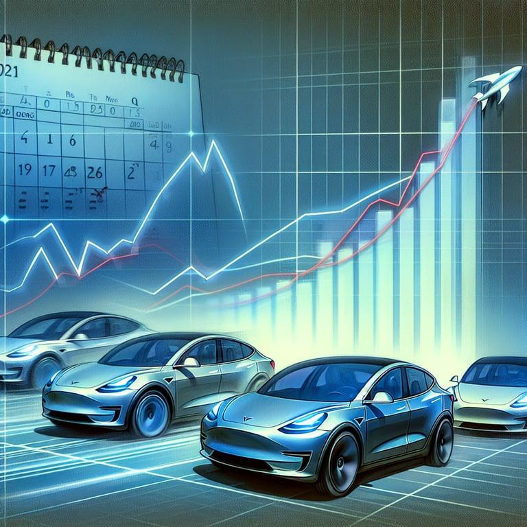 Banner for Tesla's Model Y and 3 Dominate US EV Sales in Q1 2023