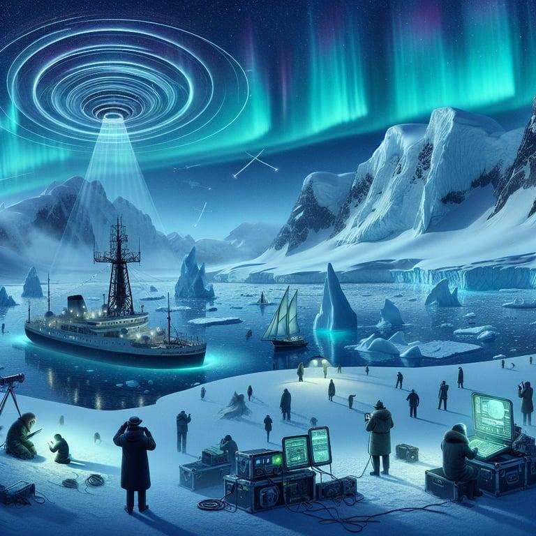 Banner for Mystery of the Antarctic: Unusual Radio Signals Discovered Beneath Ice