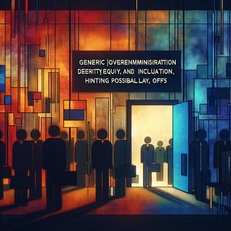 Banner for Trump Administration Orders Federal DEI Staff to Stand Down: Layoffs on the Horizon!