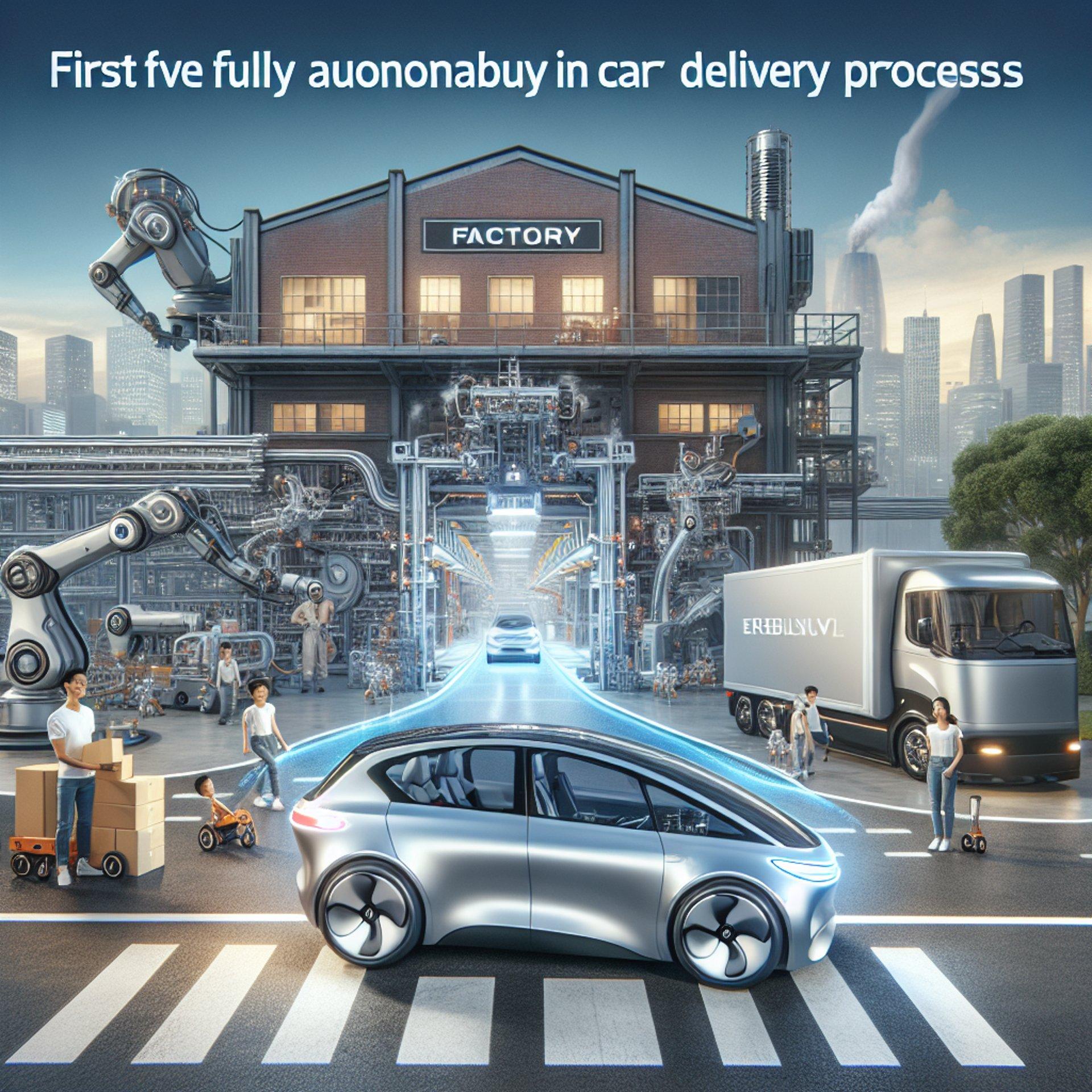 Banner for Tesla Claims First of its Kind: A Fully Autonomous Car Delivery from Factory to Home