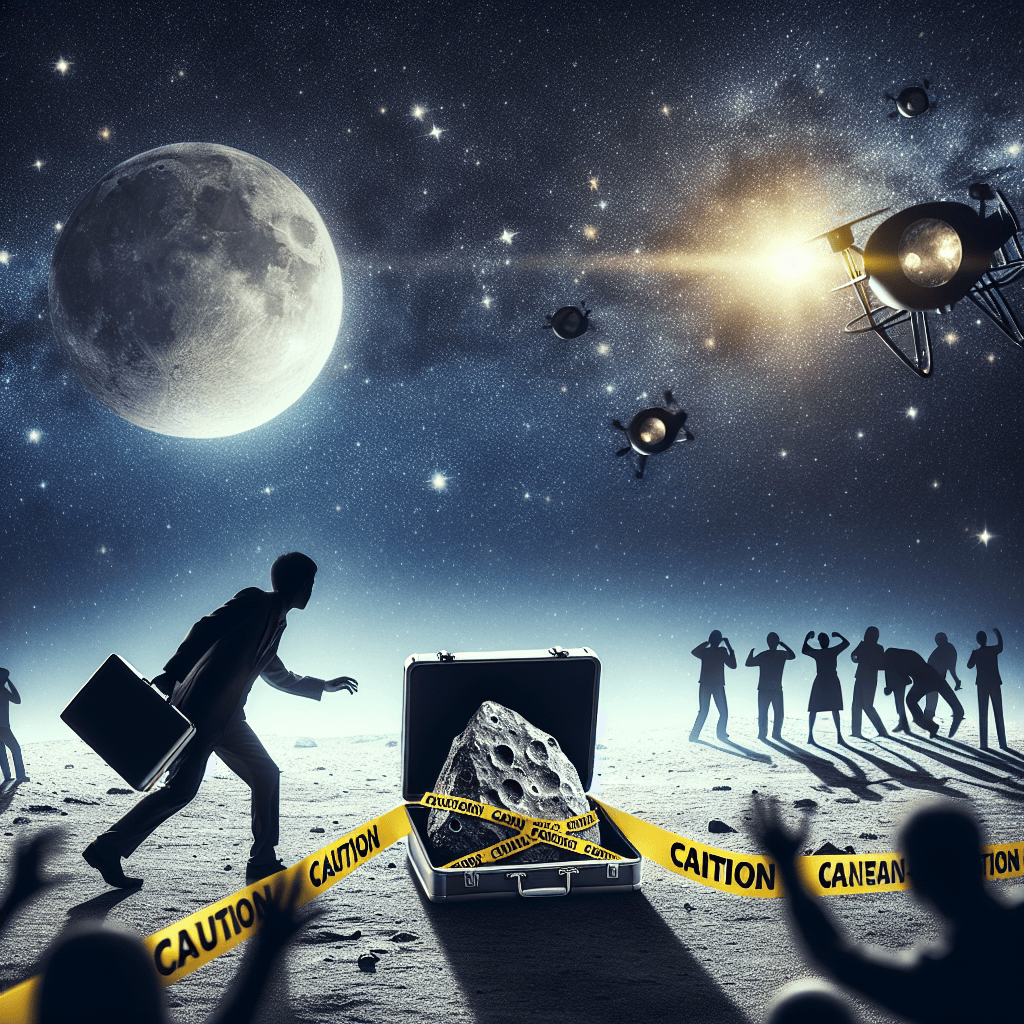 Banner for NASA Intern's Lunar Heist: How a $21 Million Moon Rock Caper Shocked the Space World