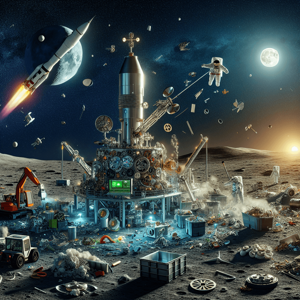 Banner for NASA's LunaRecycle Phase 2: Turning Space Trash into Treasure! 🚀