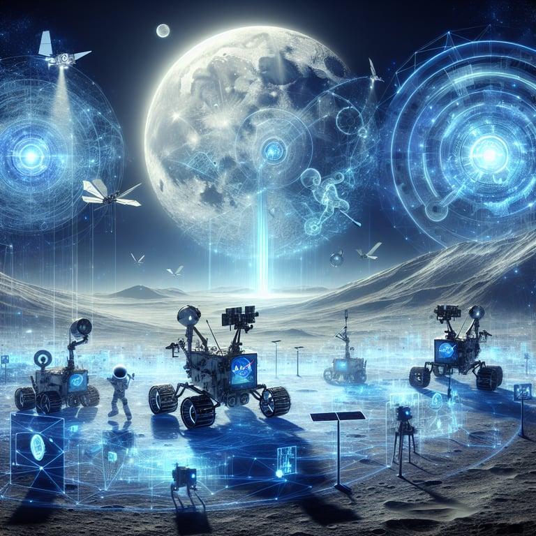 Banner for NASA's AI-Powered Rovers Gear Up for Moon Mission