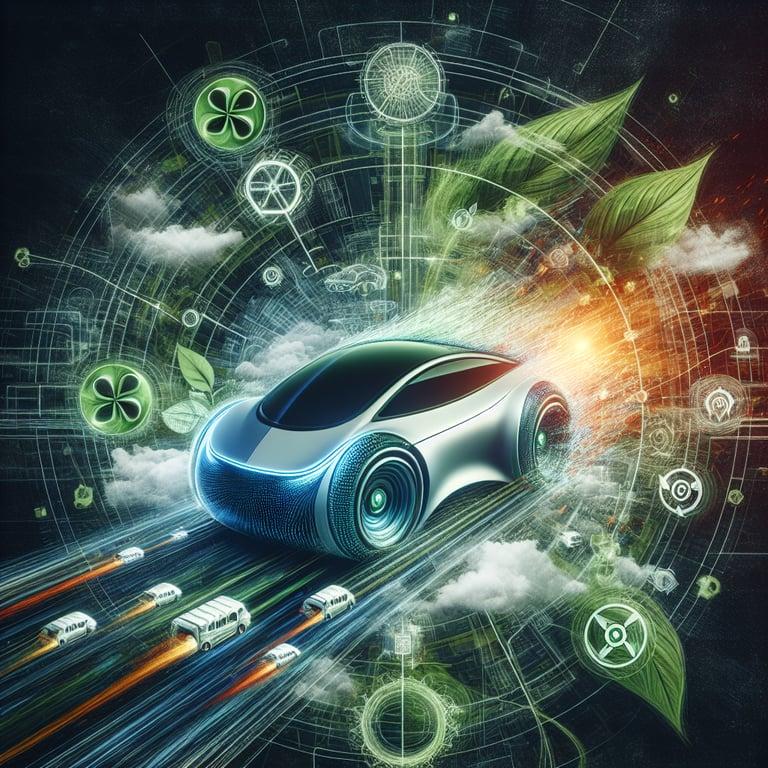 Banner for Tesla Champions Green Future: Upholds Emission Standards as Automakers Push Back
