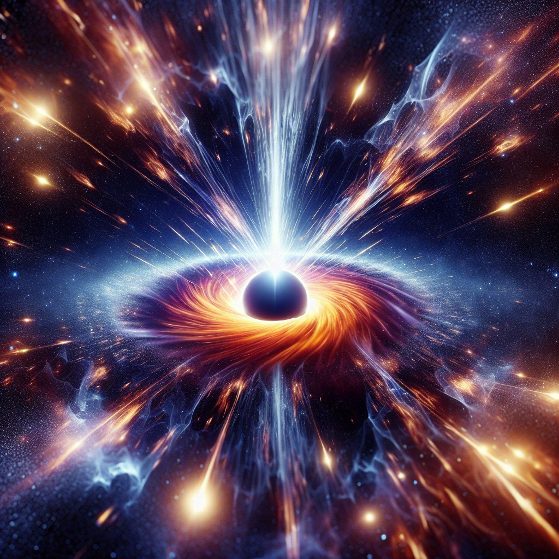 Banner for Ultrapowerful Black Hole Jets Discover: Illuminating the Universe's Past