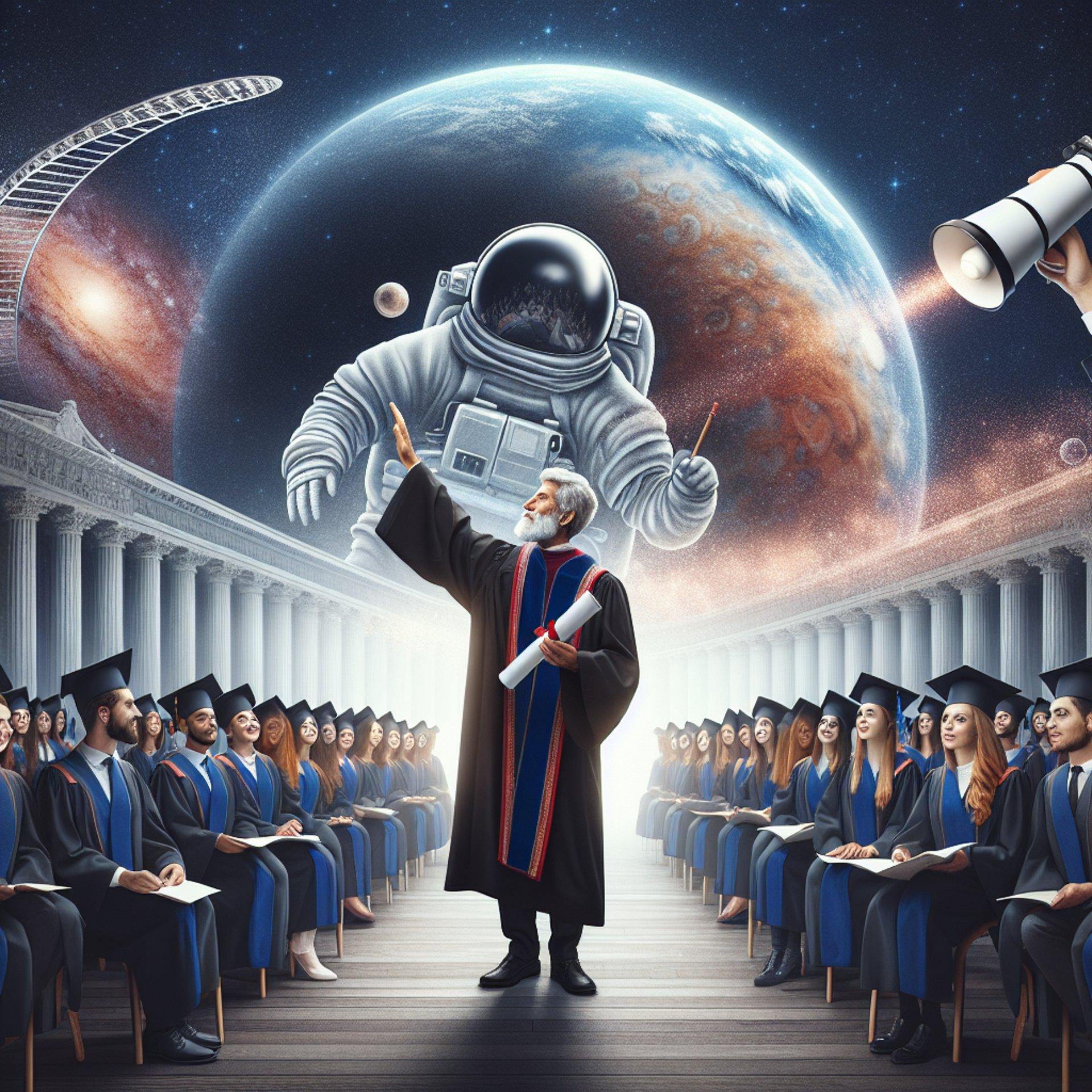 Banner for Charles Bolden Inspires Ohio State Graduates to 'Build Bridges' Beyond Academic Walls!