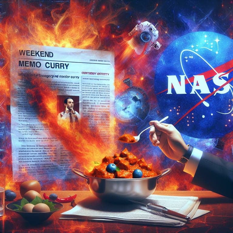 NASA's Weekend Memo Curry Sparks Urgency and Controversy!