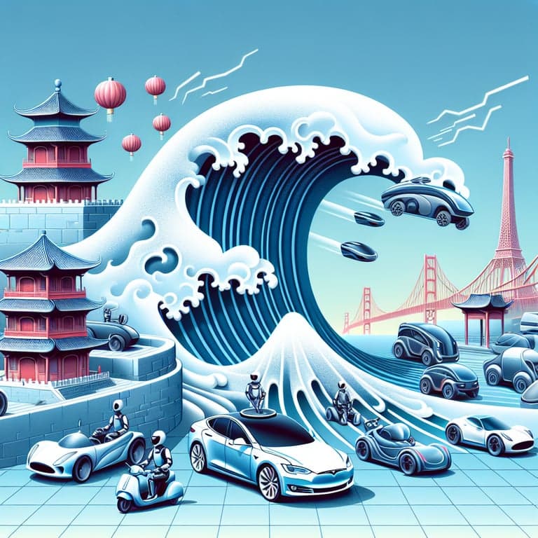 China's Auto Tech Titans Gear Up to Challenge Tesla's Self-Driving Dominance