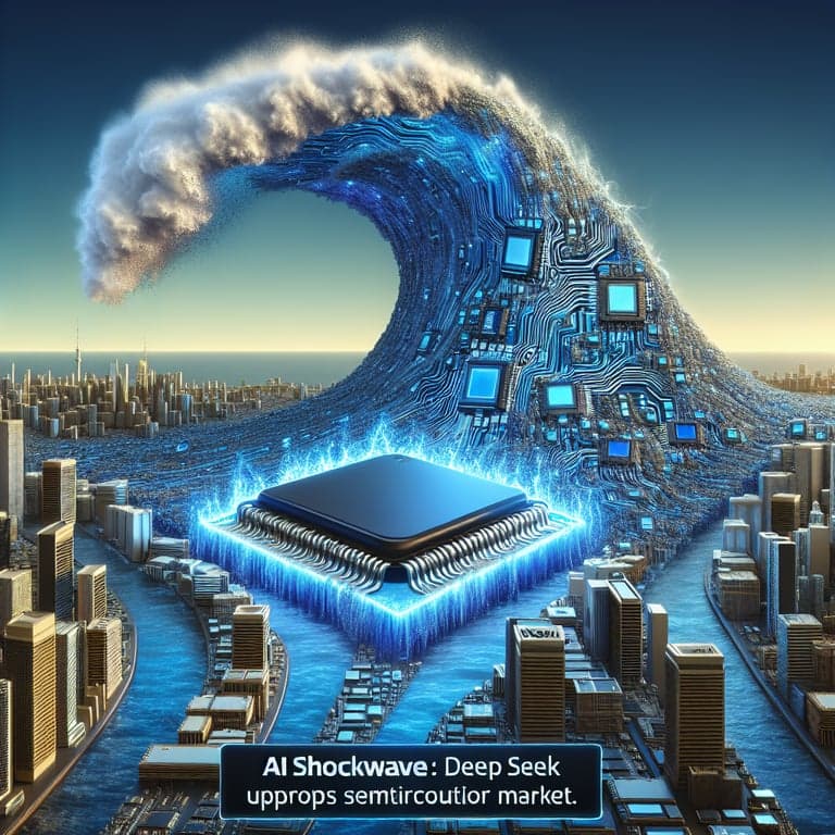 AI Shockwave: DeepSeek's R1 Model Uproots Semiconductor Market, Temporarily Shakes Nvidia